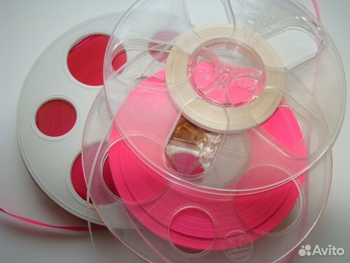 Ракордная лента (ракорд) белая, красная, розовая