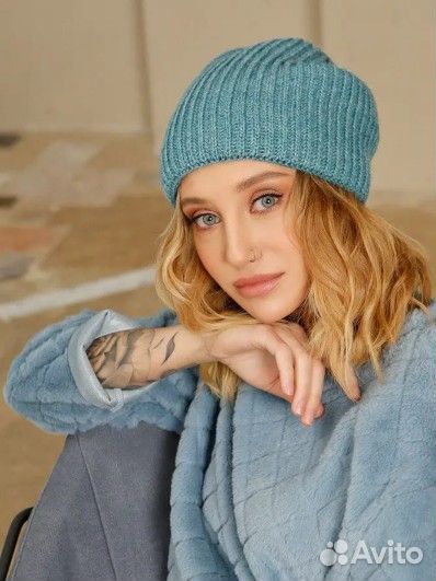 Женский шарф и шапка Siberika