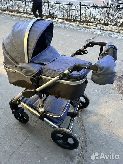 Коляска 2 в 1 luxmom. Испольвалась 6 месяцев