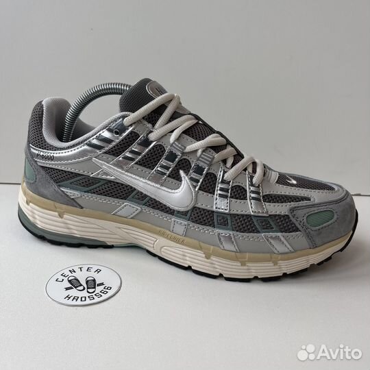 Кроссовки Nike P 6000 мужские Flat Pewter Grey