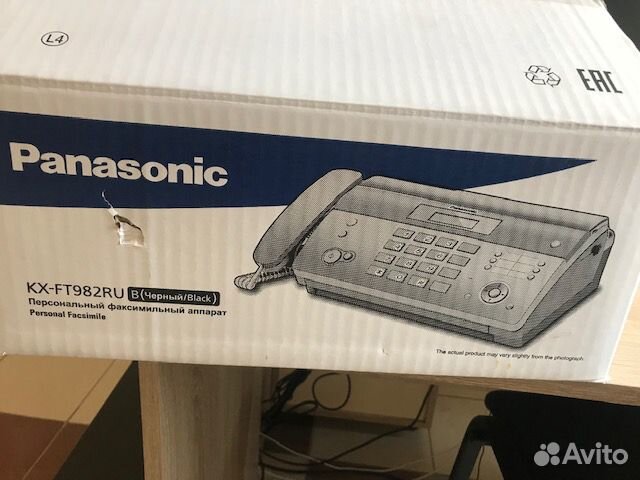 Телефон-факс Panasonic KX-FT982RU