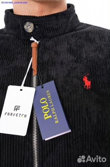 Уютная вельветовая ветровка от Polo Ralph Lauren