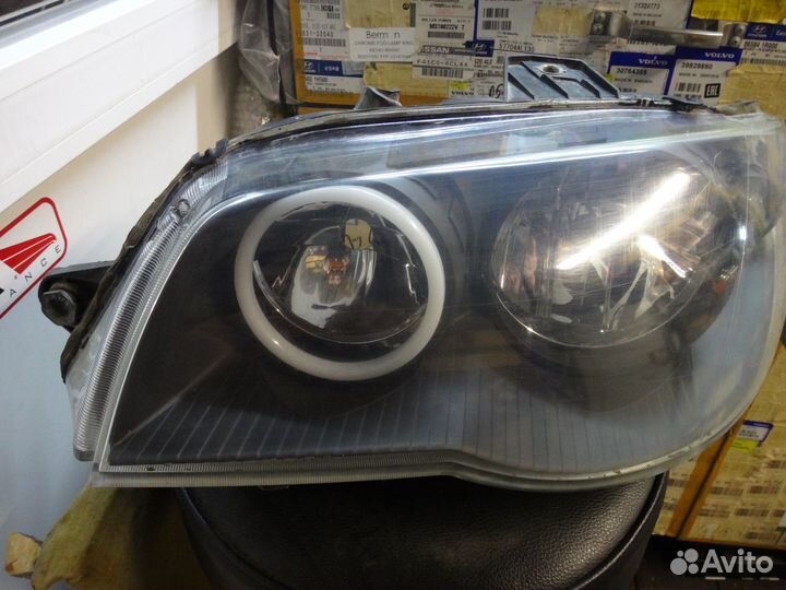 Фиат Альбеа Фара левая Черная Fiat Albea