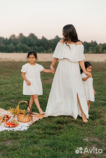 Платье мама дочка
