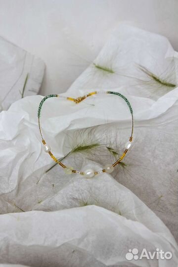 Чокер ожерелье серьги