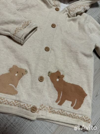 Кардиган детский, кофточка на малыша 86 mothercare