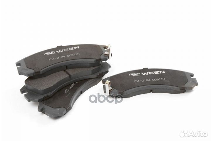 Колодки тормозные mitsubishi lancer V-viii/Outl