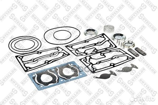 Р/к компрессора (мр) прокладки, крышки, клапаны