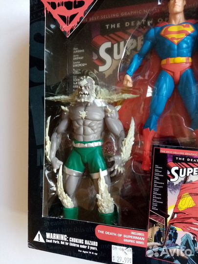 Фигурки DC Direct Superman vs Doomsday