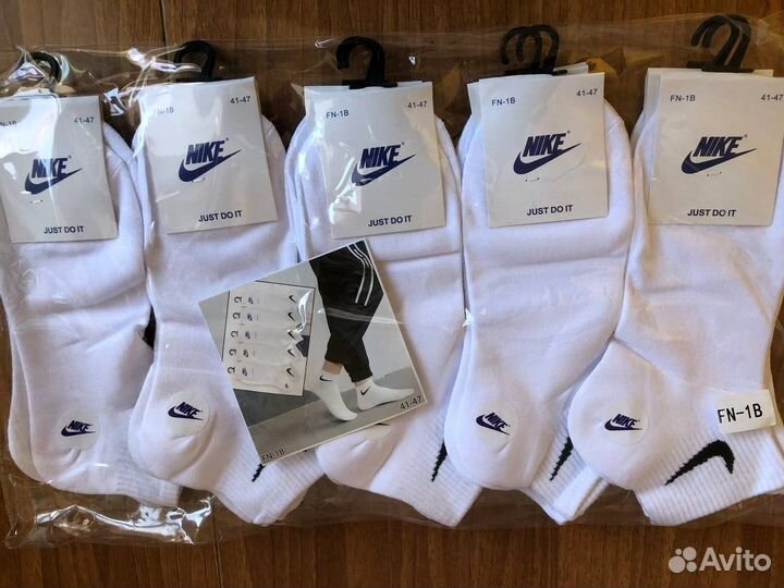 Носки nike короткие новые унисекс