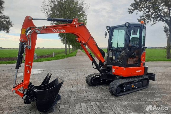 Мини-экскаватор Kubota KX037-4, 2023