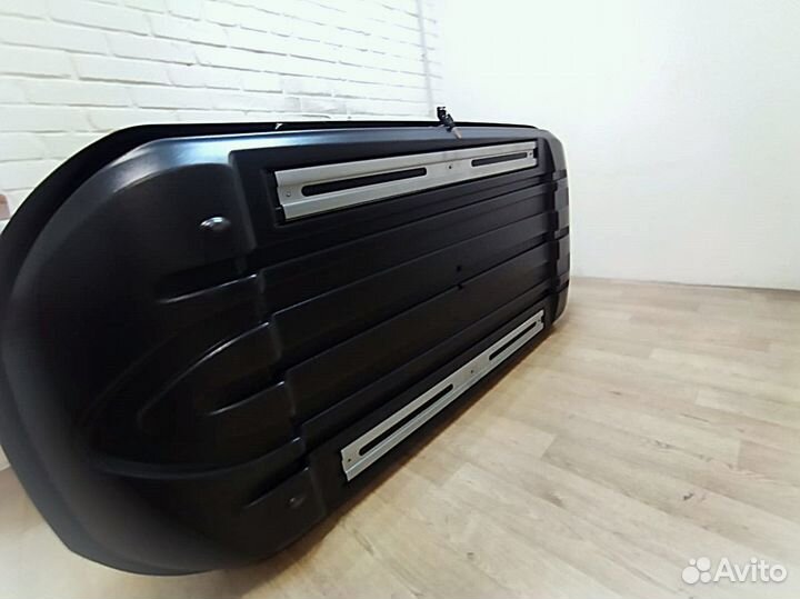 Бокс на крышу 450л Черный