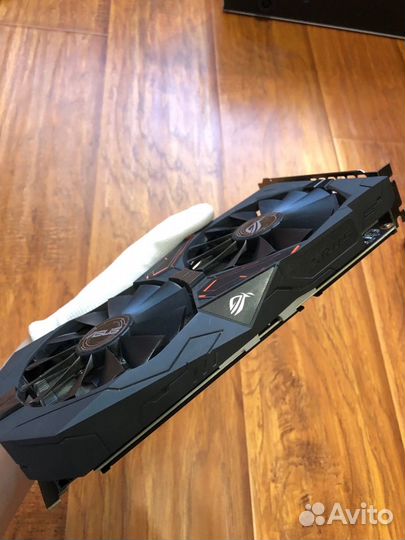 Видеокарта asus GeForce GTX 1050 Ti strix OC