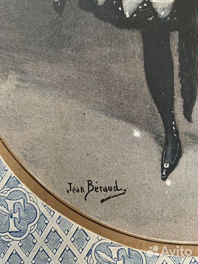 Обложка журнала Figaro Illustre 1890г Франция