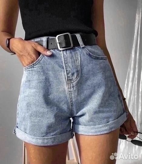 Шорты джинсовые