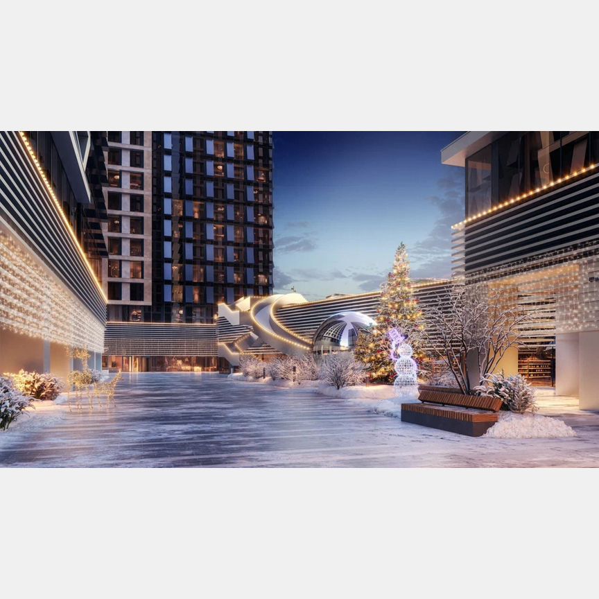 1-к. апартаменты, 43 м², 8/35 эт.