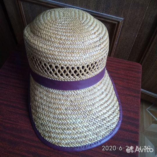 Кепка из соломки - раритет из СССР