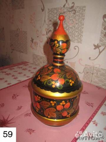 Хохлома - бочонок в виде церкви