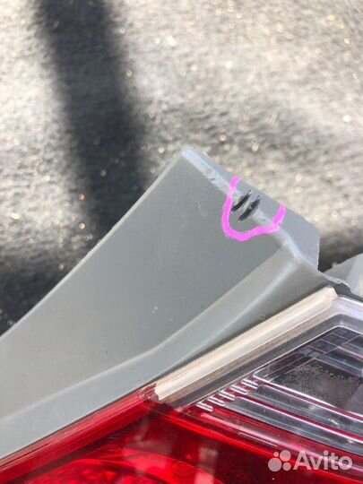 Стоп-сигнал задний правый Honda Fit Aria GD6