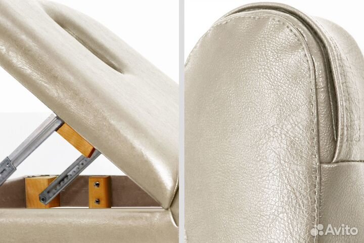 Массажный стол стационарный кушетка Comfort бежев