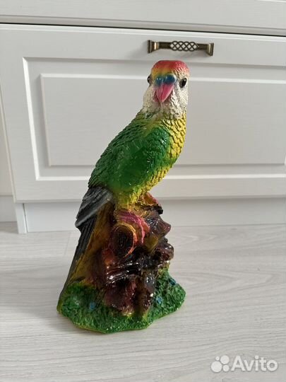Попугай декоративная фигура