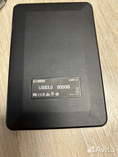 Переносной жёсткий диск 2.5, 500гб (новый)
