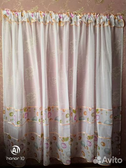 Шторы тюль для кухни