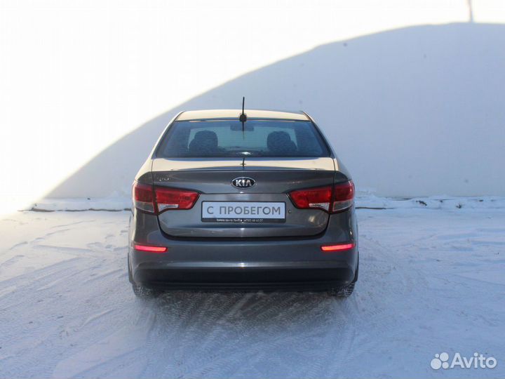 Kia Rio 1.6 МТ, 2017, 157 906 км