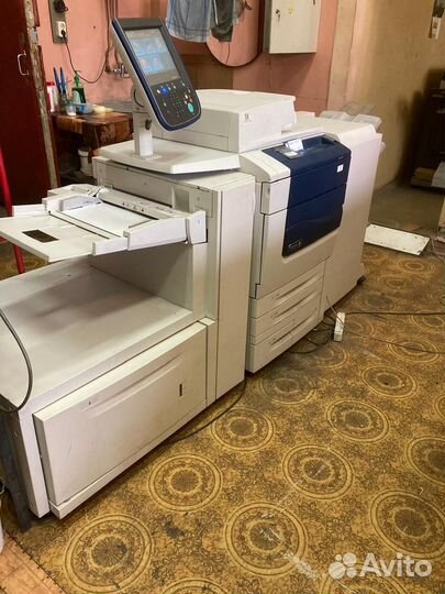 Xerox Colour 560 + Fiery E100-3, Финишер, лоток бо