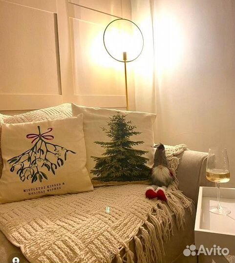 Чехол на подушку hm home наволочка h&m home zara