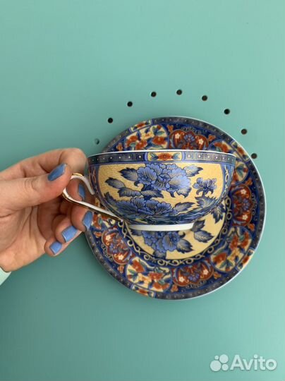 Чайный фарфоровый сервиз