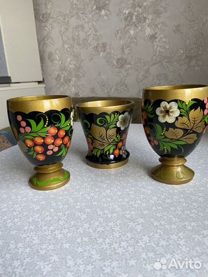 Посуда хохлома