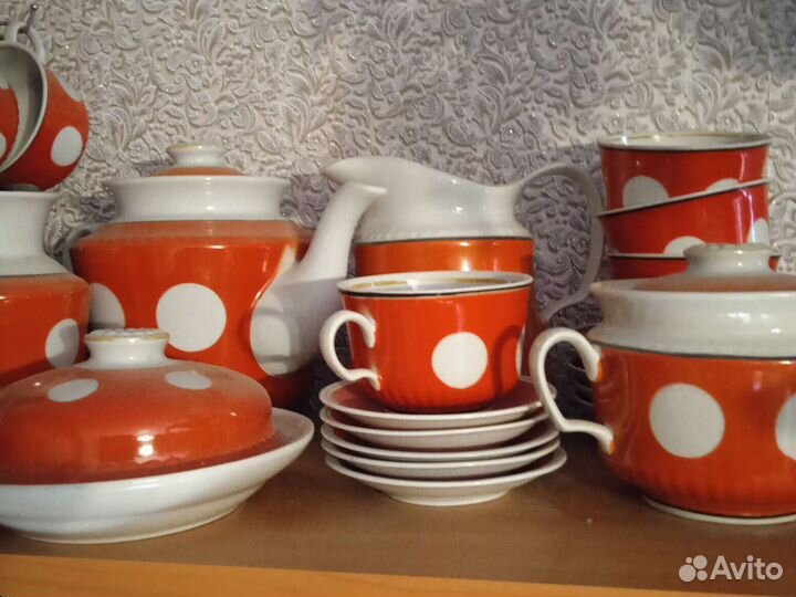 Сервиз чайный времён СССР