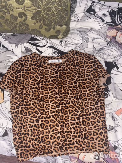 Леопардовый топ