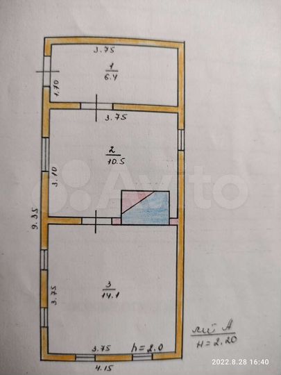 Дом 31 м² на участке 17,6 сот.