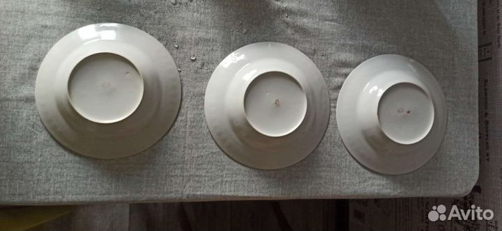 Тарелки зик конаково СССР