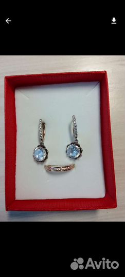 Серьги серебро 925 проба