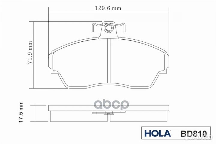 Колодки тормозные газ-3302, 3110 передние к-т 2