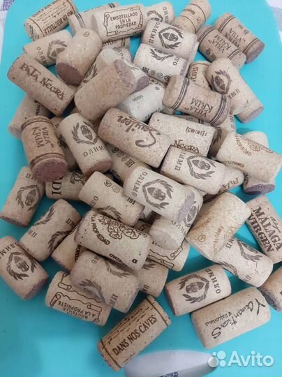 Пробки винные корковые 60 шт