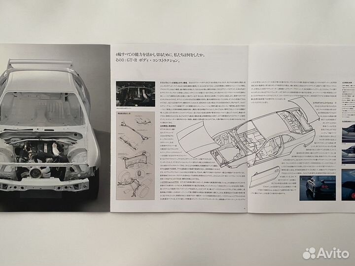 Дилерский каталог Nissan Skyline GT-R 1995 bcnr33