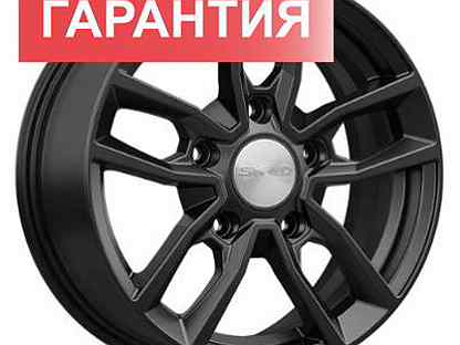 Диски Скад Вайсхорн чёрный бархат 6.5x16 5x139.7 E