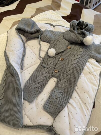Комплект для выписки зимний(рост от 54 до 70 см)
