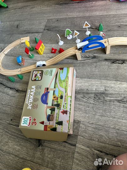 Игрушка деревянная дорога