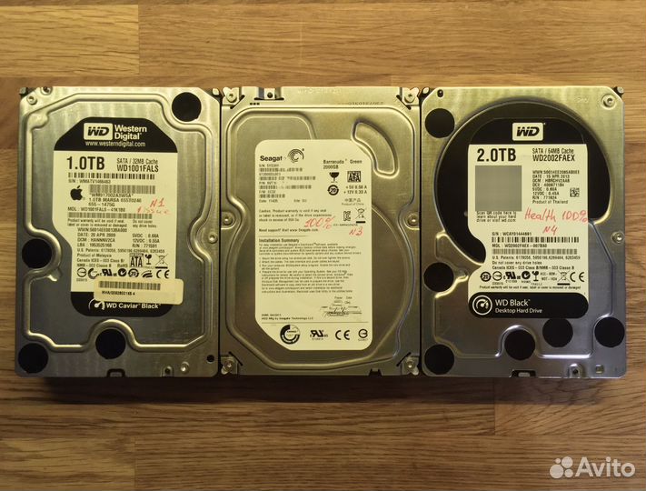 HDD 2.5, 3.5 Жесткий диск WD Seagate hgst Toshiba