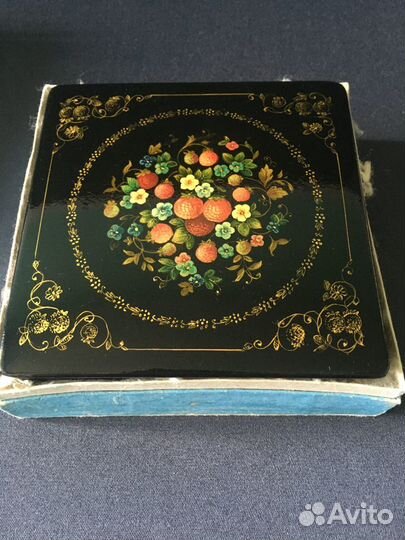 Шкатулка Ягоды Земляника (Мстера)