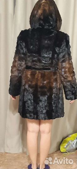 Шубка очень теплая из шкурок норки 44-46 р