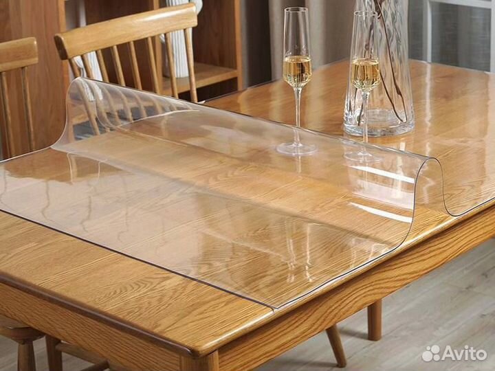 Прозрачная скатерть пвх