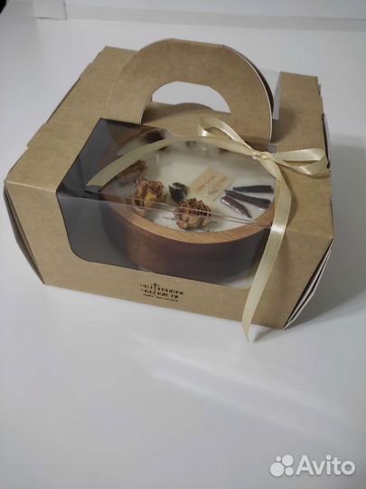 Ароматическая свеча ручной работы