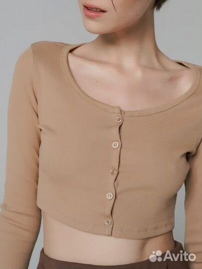 Топ женский с длинными рукавами