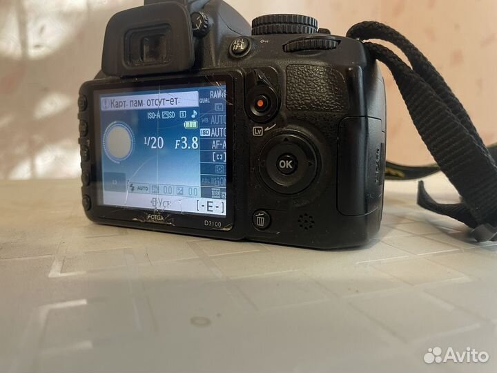 Фотоаппарат nikon d3100